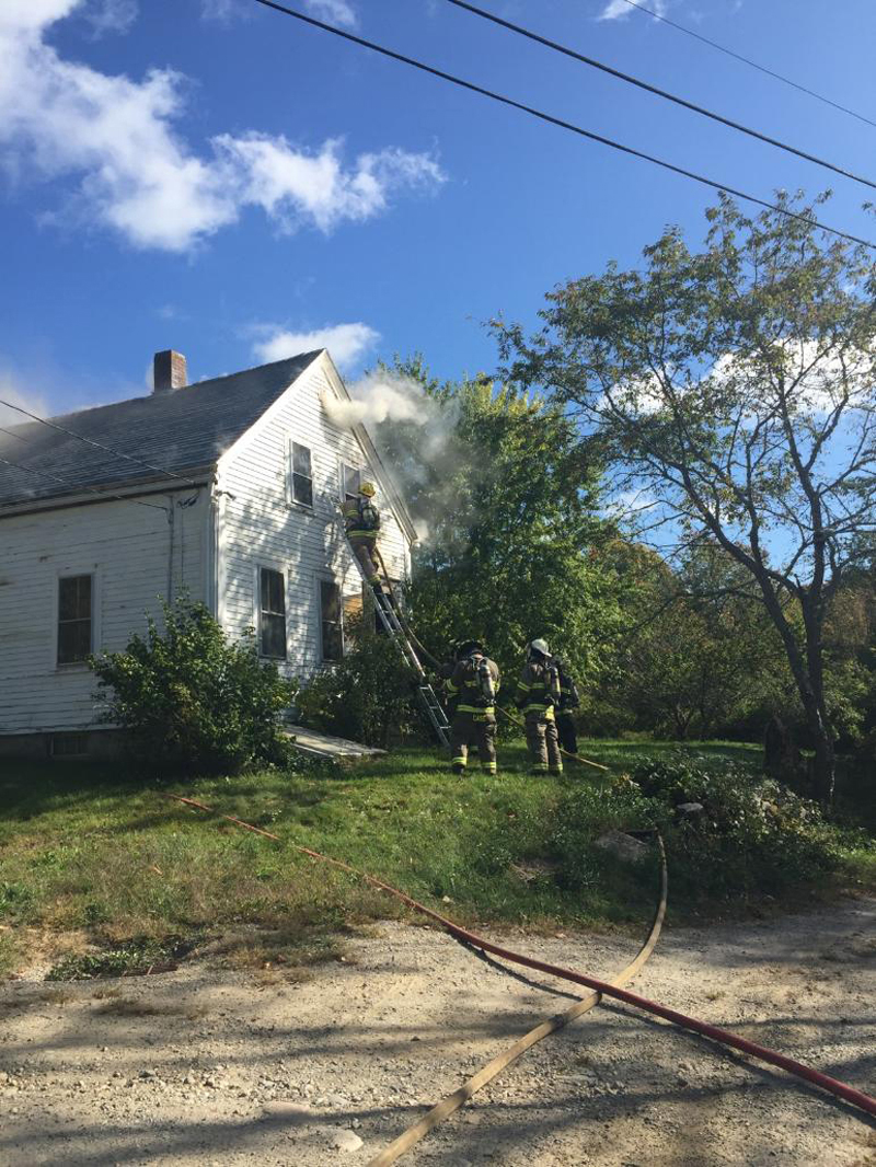 Area Firefighters on Scene at Bristol Mills House Fire The Lincoln County News