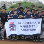 Medomak 10&11 Baseball All-Stars Win 
District 2 Tournament, Head to States