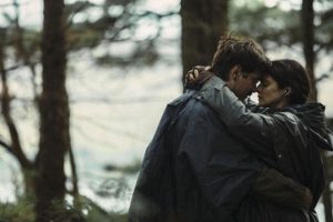 Colin Farrell and Rachel Weisz in a scene from the award-winning dystopian fantasy "The Lobster," playing this week at The Harbor Theatre, Boothbay Harbor.