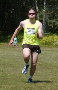 Jeremiah Golding won the Dustin Osier Memorial 5K on Saturday. The race raised funds for a scholarship fund in honor of Osier, who died tragically in an automobile accident. (Carrie Reynolds photo)