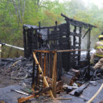 Shack Burns in Round Pond, Fire Classified ‘Incendiary’