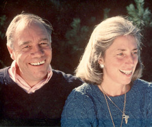 Richard “Dick” Kennedy with his wife, Nancy. Kennedy was the director of Camp Kieve in Nobleboro from 1959-1990 and oversaw its transition from a summer camp into an educational nonprofit.