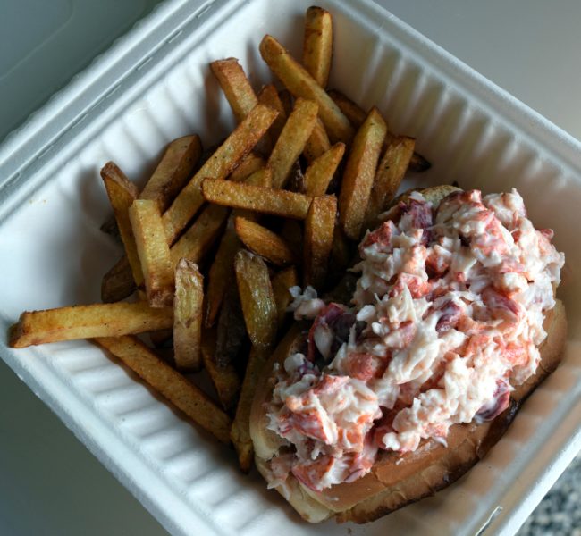 The "best lobster roll in five counties" is among the most popular menu items at Hot Fat. (J.W. Oliver photo)