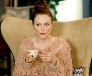 Julianne Moore, in "Maggie's Plan."