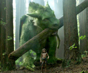 A scene from "Pete's Dragon," PG, playing this week at The Harbor Theatre, Boothbay Harbor.