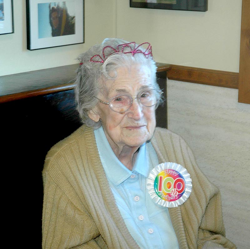 Waldoboro Resident Celebrates Centennial The Lincoln County News