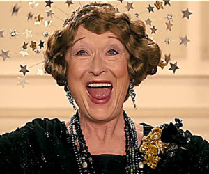 Meryl Streep is the star of "Florence Foster Jenkins," PG-13, playing through Thursday, Sept. 22 at The Harbor Theatre, Boothbay Harbor.