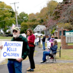Anti-Abortion Protesters Form ‘Life Chain’ in Wiscasset