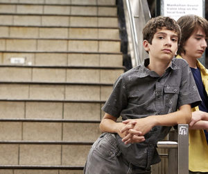 Michael Barbieri (left) and Theo Taplitz in "Little Men."