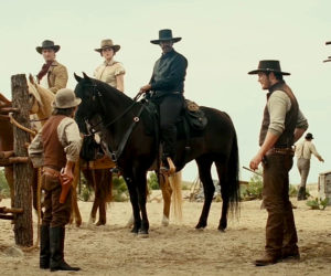 Denzel Washington stars in "The Magnificent Seven," PG-13, this week at The Harbor Theatre, Boothbay Harbor.