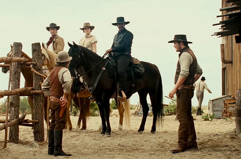 Denzel Washington stars in "The Magnificent Seven," PG-13, this week at The Harbor Theatre, Boothbay Harbor.