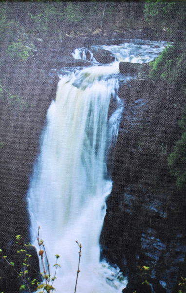 Kate Coupland's "Moxie Falls - The Forks, ME." (Christine LaPado-Breglia photo)