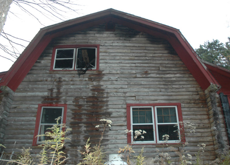 Waldoboro Fire Chief Paul Smeltzer said the fire caused heavy smoke and fire damage to the second floor of the building. (Alexander Violo photo)