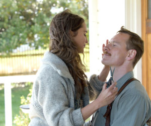 Alicia Vikander and Michael Fassbender in "The Light Between Oceans."