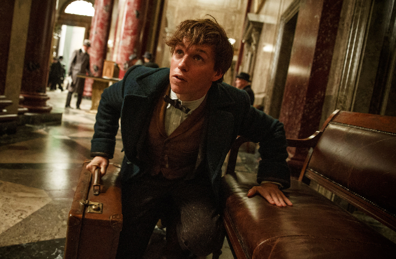 Eddie Redmayne stars in the new Harry Potter spin-off by J. K. Rowling, "Fantastic Beasts and Where to Find Them," now playing at The Harbor Theatre, Boothbay Harbor.