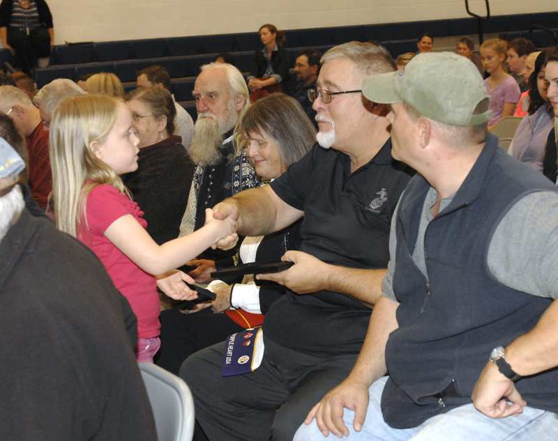 Jefferson Students Recognize Local Veterans The Lincoln County News