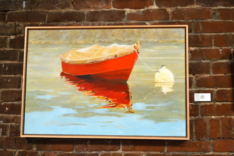 "Betty," an oil painting by Lee Rowan. (Christine LaPado-Breglia photo)