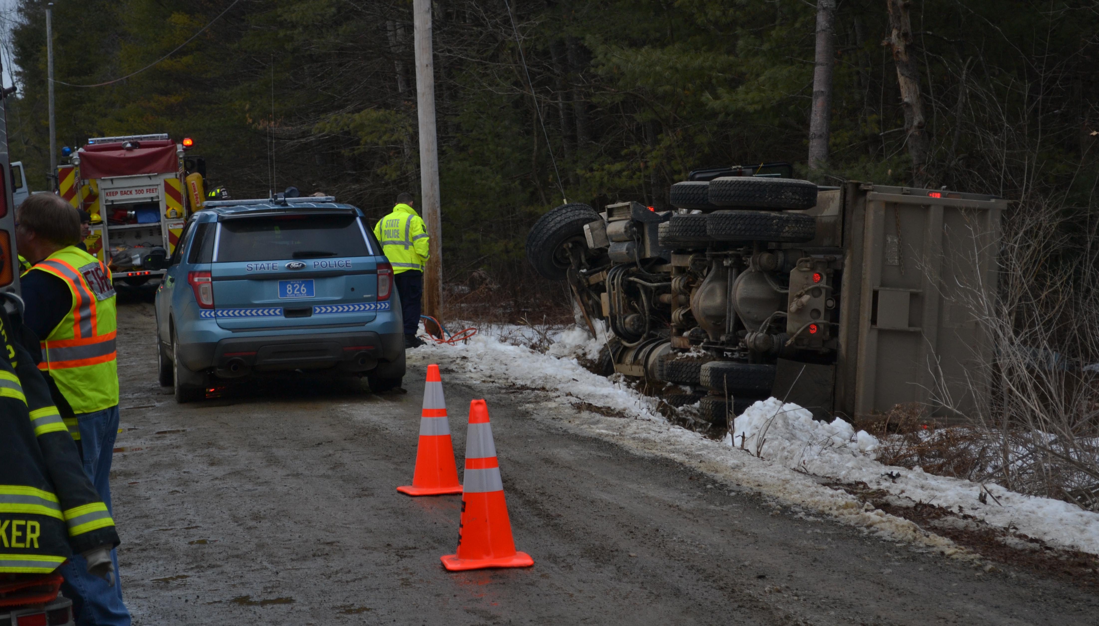 West Gardiner Man Dies in Whitefield Truck Accident The Lincoln