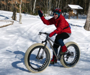 Sharon Miller enjoys fat-tire biking.