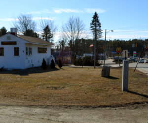 Damariscotta DG LLC has submitted an application to the Damariscotta Planning Board to build a Dollar General store and a Sherwin-Williams store at 508 Main St. in Damariscotta. The 1.8-acre property is currently home to Wasses Hot Dogs. (Maia Zewert photo)