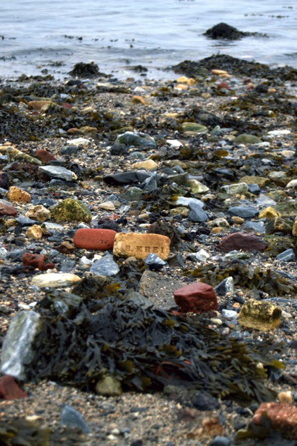 Â“Lost TreasureÂ” by Katie Cellana, on display at the Pemaquid Watershed Association office gallery through March 31. (Photo courtesy Katie Cellana)