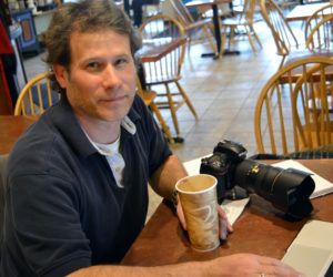 Michael Sevon is a photographer, a drummer in two local bands, and a janitor at Great Salt Bay Community School in Damariscotta. (Christine LaPado-Breglia photo)