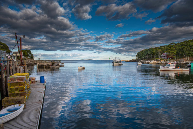 A stunning shot of New Harbor by Michael Sevon. (Photo courtesy Michael Sevon)