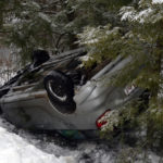No Injuries in Nobleboro Rollover