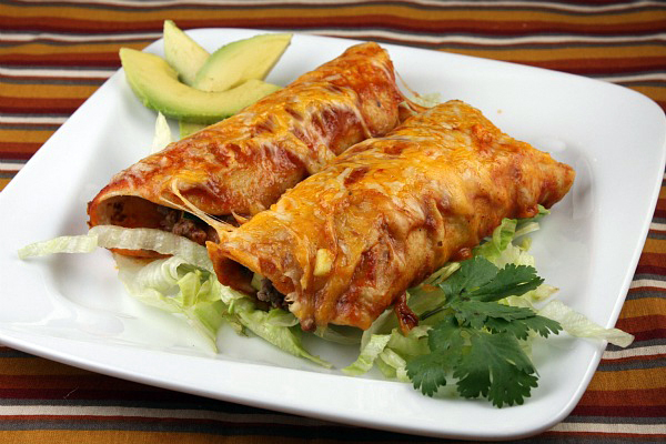 Enchiladas are on the menu at St. Giles' Episcopal Church's free supper on Saturday, March 11.