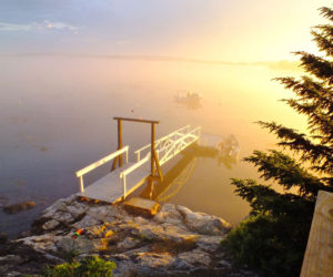 Laurie Mahan's photo of the Damariscotta River in South Bristol before a thunderstorm in summer 2016 received the most votes to become the third monthly winner of the #LCNme365 photo contest. Mahan will receive a $50 gift certificate from Van Lloyd's Bistro, of Damariscotta, the sponsor of the March contest. (Photo courtesy Laurie Mahan)