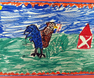 Thirteen South Bristol School students were selected to have their artwork on display at The Lincoln Home in Newcastle.