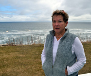 Paula Houghton, owner of the Sea Gull Shop for 40 years, sold the gift shop and restaurant at Pemaquid Point in March. (Maia Zewert photo)