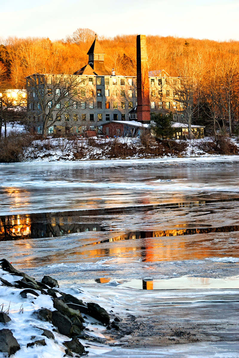 Savannah Wotton's photo of the old Waldoboro button factory in January 2016 received the most votes to become the fourth monthly winner of the #LCNme365 photo contest. Wotton will receive a $50 gift certificate from SugarSpell Sweets, of Damariscotta, the sponsor of the April contest.
