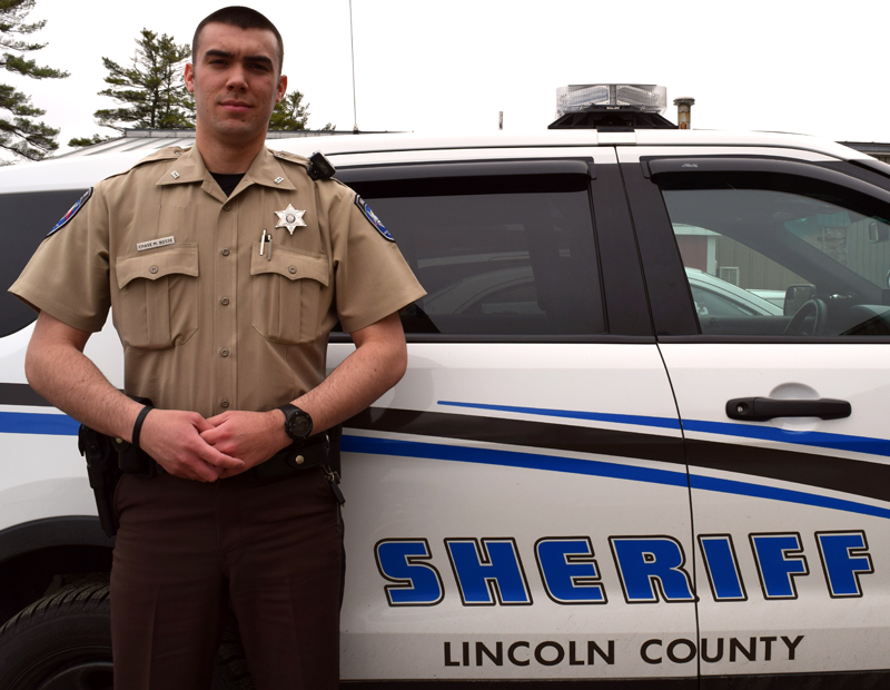 Lincoln County Sheriff's Deputy Chase Bosse. (J.W. Oliver photo)