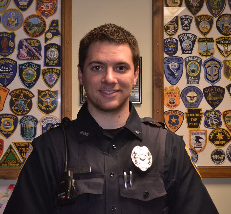 Officer James Fisher (Abigail Adams photo)