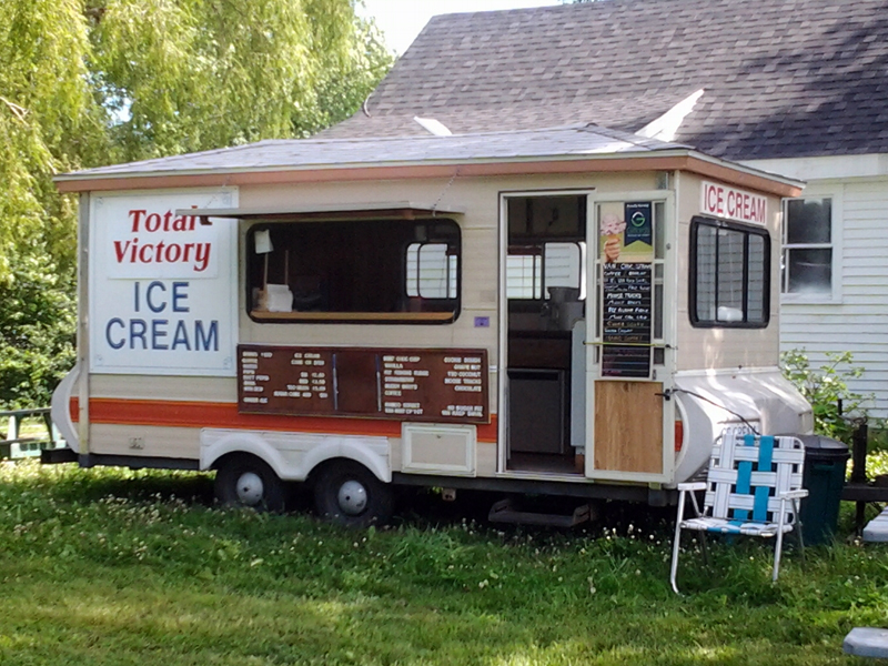 Total Victory Ice Cream in Waldoboro will be dispensing free ice cream to all military personnel and veterans on Memorial Day weekend.