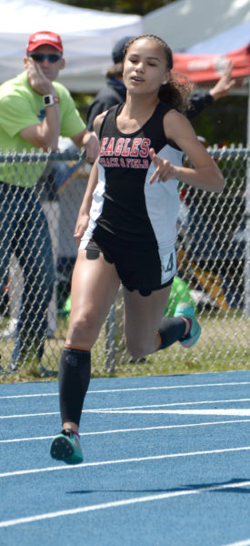 Tahlia Mullen won the KVAC 400. (Paula Robert photo)