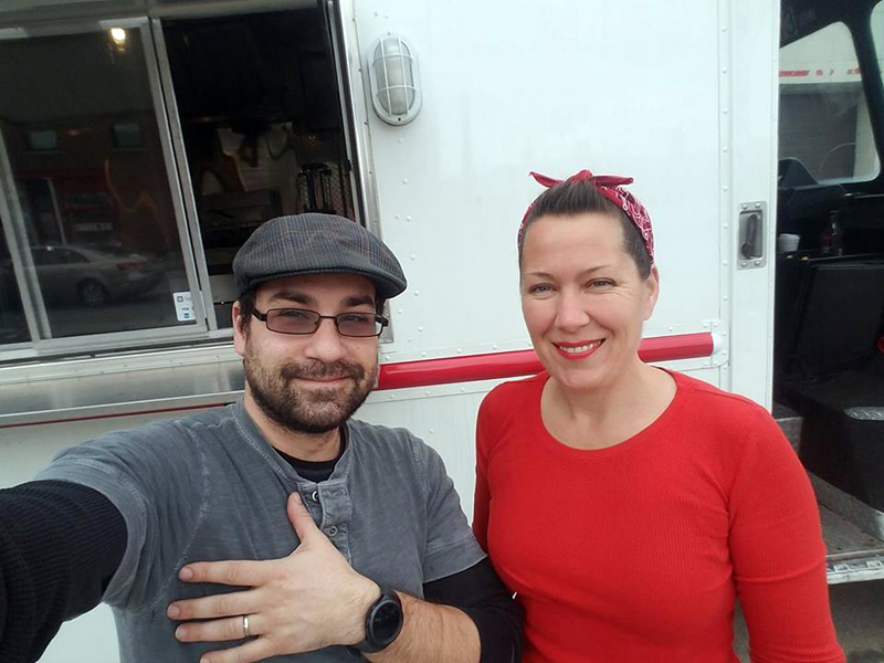 Colin Frey and Dawn McKenna Frey, of Burgers & Freys.