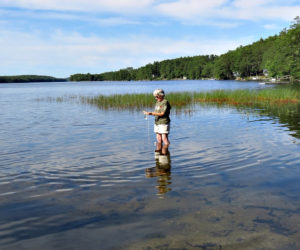 Getting trained to be a volunteer water-quality monitor in the Midcoast region is fun and helps to gather scientific data, protecting area swimming spots. (Photo courtesy Karen Berg)