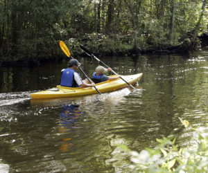 A free kayaking trip led by Rob Stenger will explore the upper Medomak River on Saturday, May 6, starting at 9 a.m.