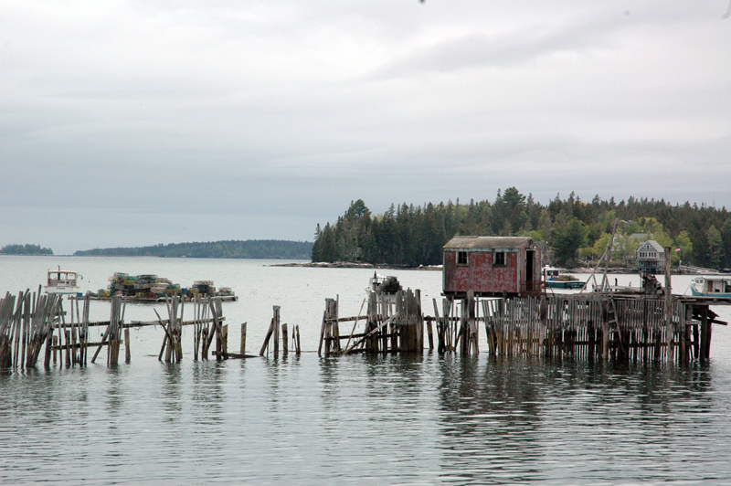 Community Shellfish LLC owner Boe Marsh hopes to repurpose this lobster pound as a space for aquaculture, particularly for the growth and harvesting of oysters and clams. (Alexander Violo photo)