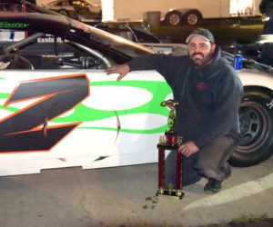 Josh Bailey was eventually was declared the third-place winner in the Super Streets on June 17 at Wiscasset Speedway after the first-place winner was disqualified. (Photo courtesy Mary & Peter Taylor petespicks.smugmug.com)