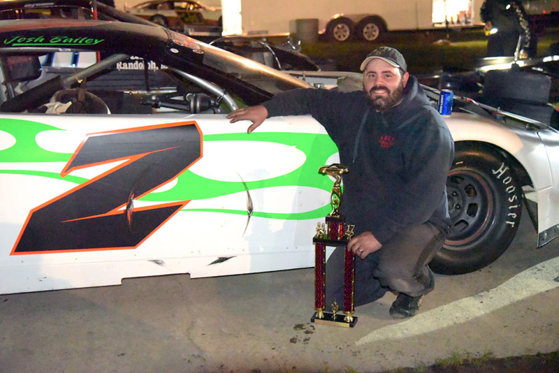 Josh Bailey was eventually was declared the third-place winner in the Super Streets on June 17 at Wiscasset Speedway after the first-place winner was disqualified. (Photo courtesy Mary & Peter Taylor  petespicks.smugmug.com)
