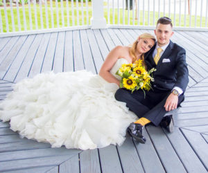 Heidi Pinkham and Vincent Souza exchanged wedding vows on June 3.