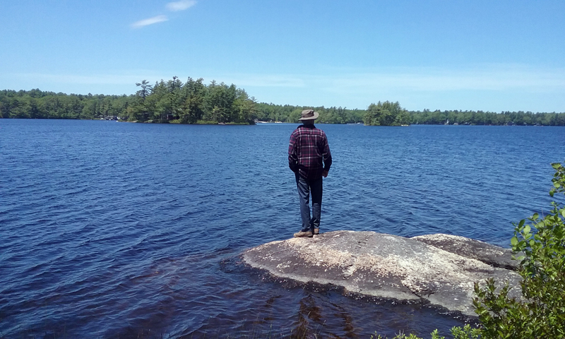PWAÂ’s summer schedule includes several opportunities to enjoy the trails of its nature preserves throughout the Pemaquid Peninsula including Pemaquid Pond Preserve in Bremen, seen here being enjoyed by Chris Roberts. (Photo courtesy Jenn Hicks)