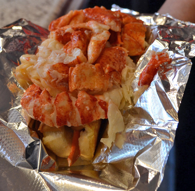 Red's Eats serves overflowing lobster rolls seven days a week. The famous destination is the subject of an upcoming segment on CBS News' "Sunday Morning." (Charlotte Boynton photo)