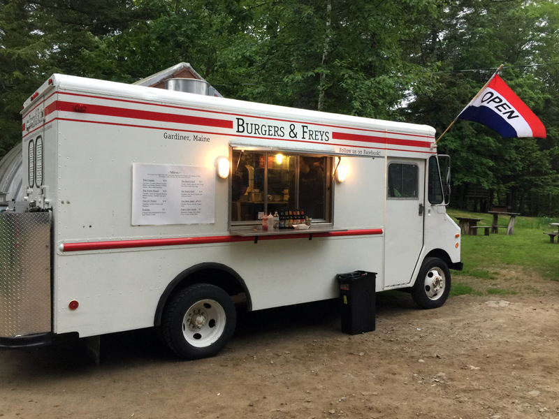 The Burgers & Freys food truck.