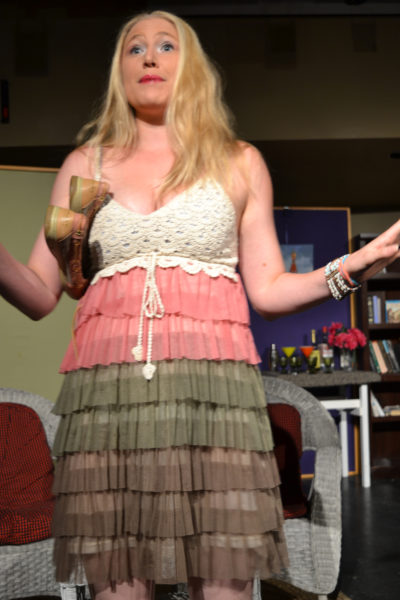 Brittany Wallingford plays Nina in the River Company production of "Vanya and Sonia and Masha and Spike." (Christine LaPado-Breglia photo)