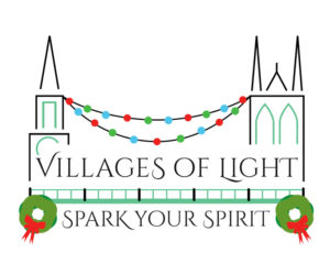 The first Villages of Light fesitival will take place in Damariscotta and Newcastle on Saturday, Nov. 25. (Logo by Amber Clark)