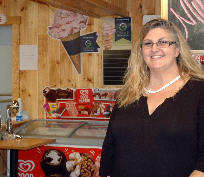 Judy Heaton and her husband, Dave, have reopened the store at Kaler's Corner after two months of preparations. (Alexander Violo photo)